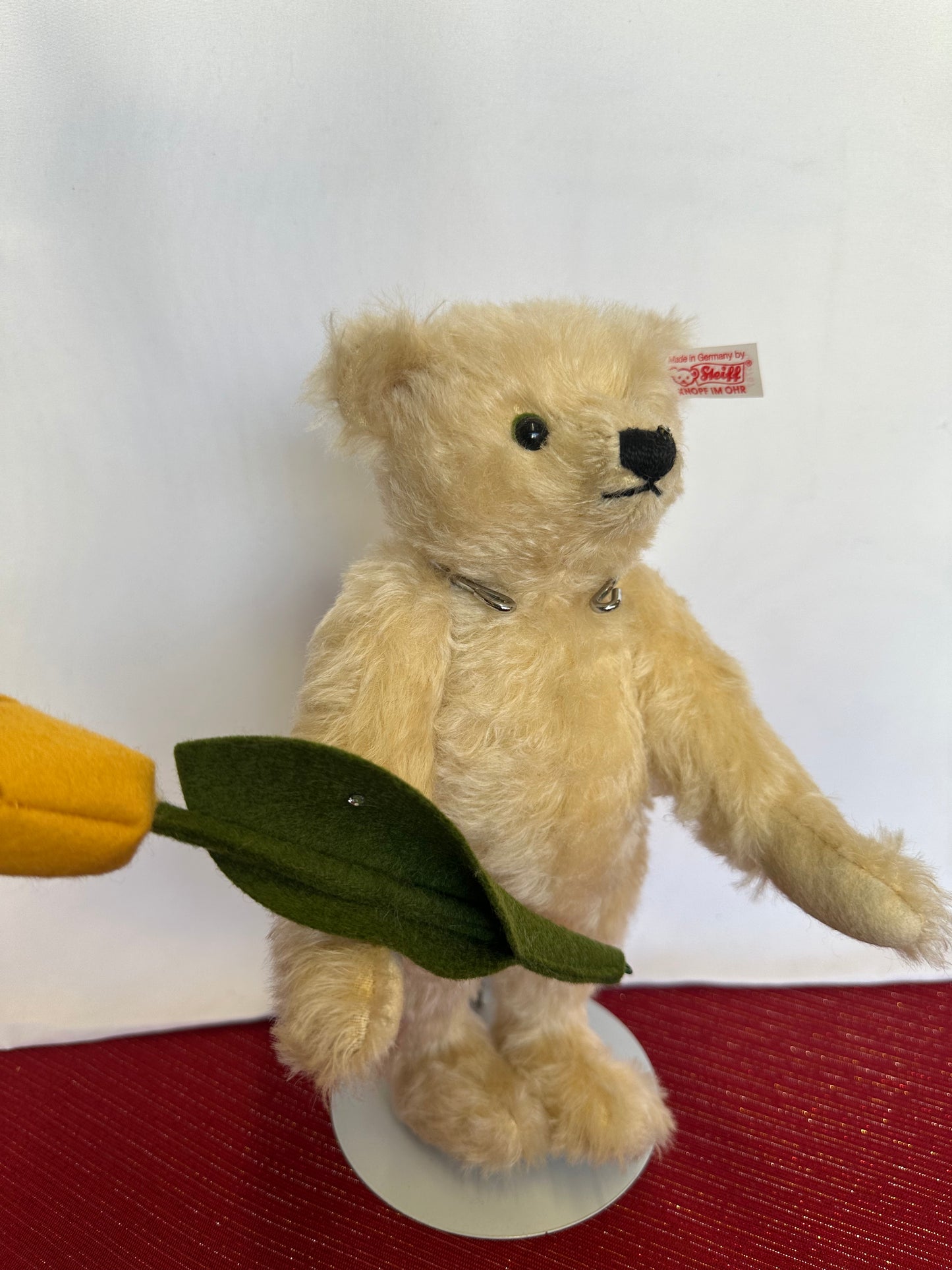 Steiff Tim Teddy Bear with Tulip